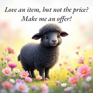 Reasonable offers accepted!